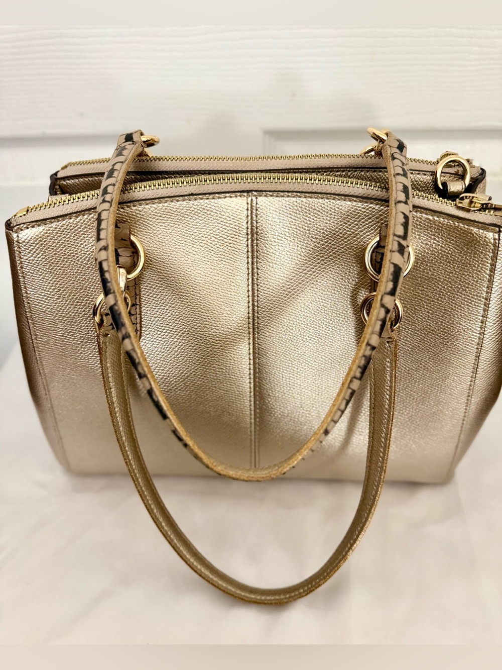 NWOT - Coach Mini Christie Carryall - Picture 14 of 16